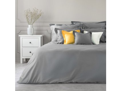 Bavlněné povlečení 160x200 Nova C 2x70x80 ocel Eurofirany
