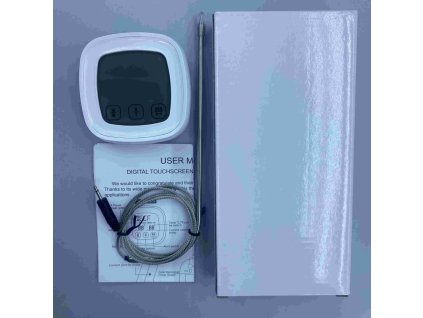 BÍLÝ TEPLOMĚR EK8007 (100)