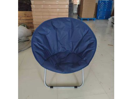 TMAVĚ MODRÁ KULATÁ ŽIDLE (6)