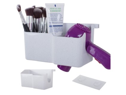 Nástěnný organizér s držákem na sušičku