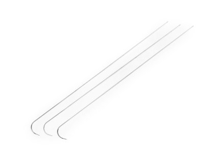 Jehly na korálky zahnuté