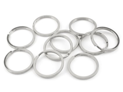 Kroužek na klíče Ø30 mm plochý