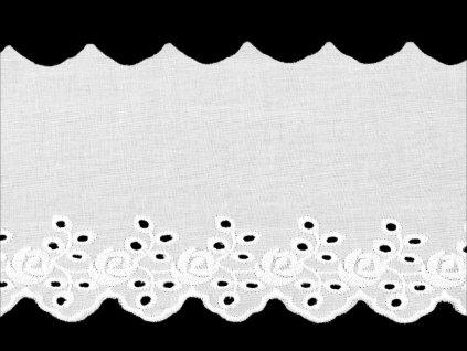 Bavlněná madeira - štykování šíře 10 cm