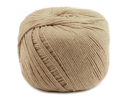 Bavlněná příze macrame Ø2-2,5 mm rozčesávací