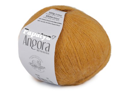 Pletací příze Papatya Angora 100 g