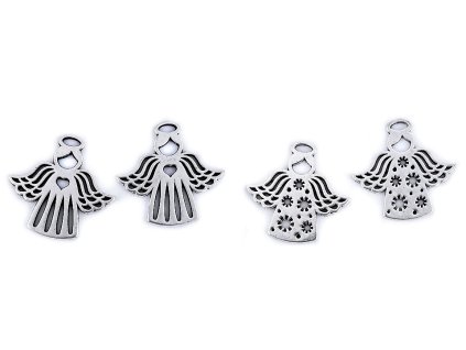 Přívěsek anděl 27x28 mm