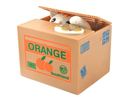 Prasátko na baterie - kočička 22468