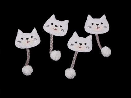 Aplikace / nášivka kočka