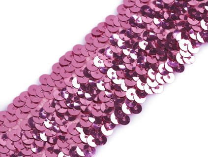 Flitrový prýmek šíře 45 mm elastický