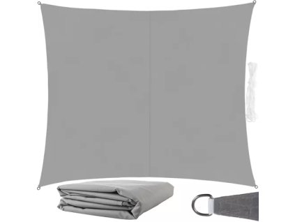 Stínová plachta 3x2m - šedá Gardlov 23162