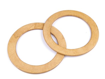 Dřevěná ucha na tašky Ø14 cm