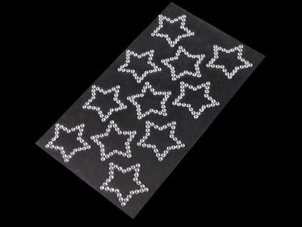 Samolepky kamínkové hvězdy