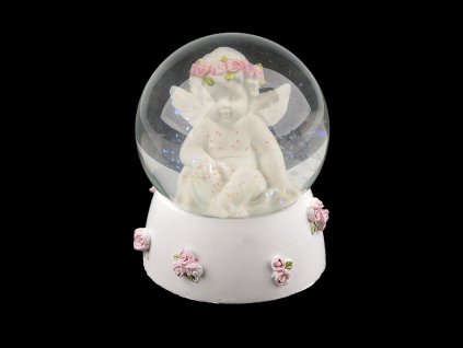 Sněžítko anděl Ø6,5 cm