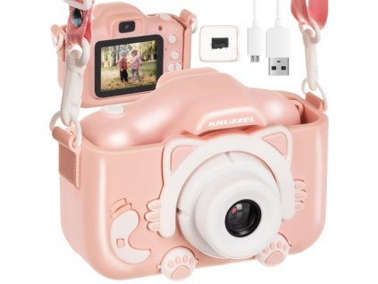 Digitální fotoaparát Kruzzel AC22296 růžový