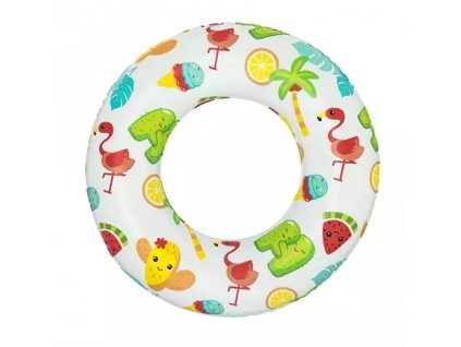 Plavecký kruh 61 cm, průsvitné PVC, pro děti 3-6 let
