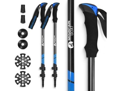 NORDIC WALKING HOLE SADA 2 ČERVENÉ (30)