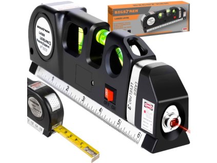 Laserová vodováha s mírou 250 cm Bigstren 21747
