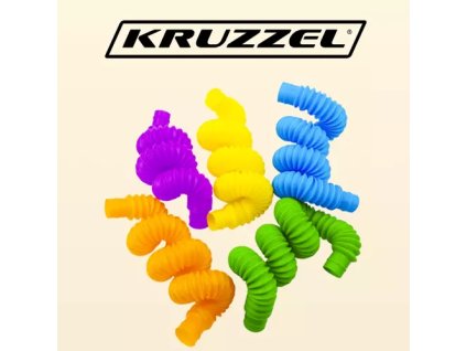 Senzorické trubičky/trubičky - 20 ks. Kruzzel 19741