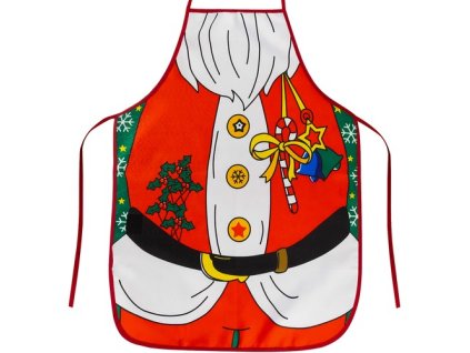 Vánoční zástěra - Santa Claus Ruhhy 22683