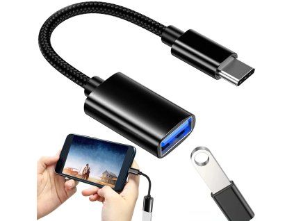 Adaptér usb-c na usb-a 3.0 otg solid na telefon solid