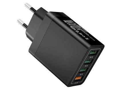 4xusb quick charge 3.0 síťová nabíječka