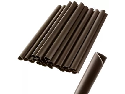 Spony na plotovou pásku - hnědá 23713