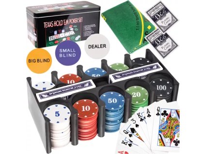 Pokerový set TEXAS 23539