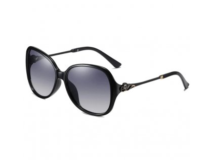 Polarizační sluneční brýle pro dámy, černé, ideální pro řízení auta