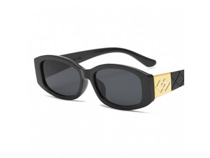 Sluneční brýle OK378, černé, plastové nosníky a zorníky, UV filtr 400 kat. 3