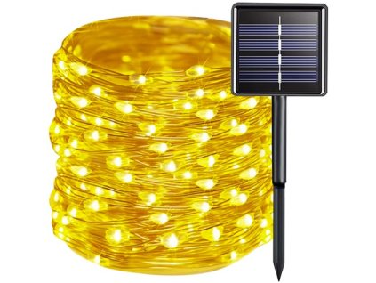 Solární girlanda 15m IP44 Gardlov 24007
