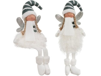 Víla - vánoční figurka sedící Ruhhy 22339