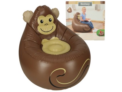 BESTWAY 75116 Křeslo dolů nafukovací zvířata