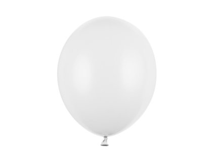 Balónky Strong Pastel Pure white 30cm 100 kusů