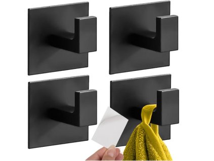 Samolepící věšák - sada 4 ks Ruhhy 24649