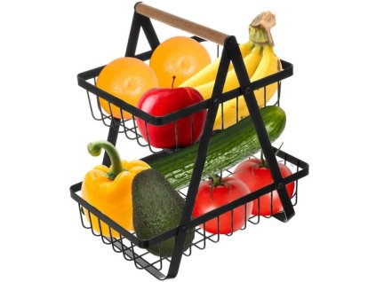 Ruhhy 24265 dvoupatrový koš na ovoce/zeleninu