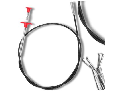 Svižná pružina pro čištění trubek