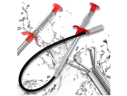 Jarní spirála pro čištění trubek 3 m