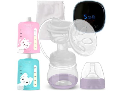 Dvoufázová elektrická odsávačka mateřského mléka Berdsen 5905