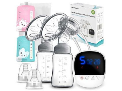 Dvoufázová elektrická odsávačka mateřského mléka Berdsen 5906