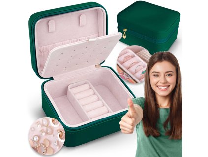 Šperkovnice MS-702 Massido - zelená