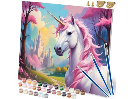 Malba podle čísel 40x50 cm Massido Unicorn