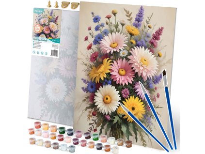 Malba podle čísel 40x50 cm Massido Flowers