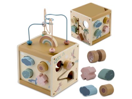 Dřevěná smyslová hračka NK-861 Nukido