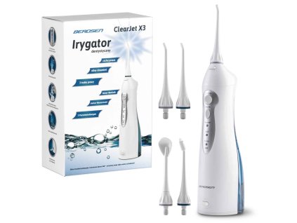 Bezdrátový zubní irigátor Berdsen ClearJet X3