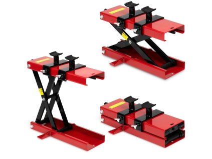 Motocyklový zvedák MP1 černý/červený