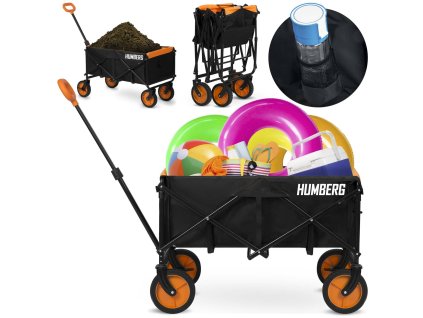 Přepravní vozík Humberg HM-513, skládací 100 l
