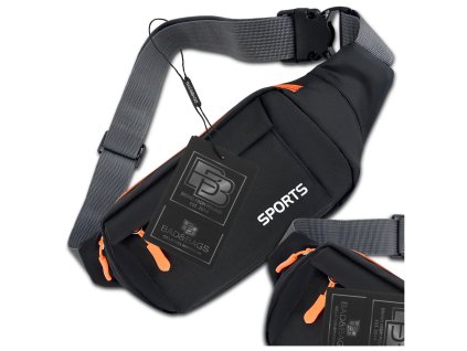 Unisexová Voděodolná Aktovka na Opasku, Syntetický Materiál, 31x14x5 cm