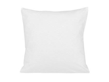 Jersey povlak na polštář 40x40 001 bílý jednobarevný Darymex