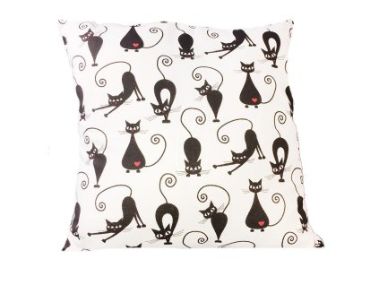 Bavlněný povlak na polštář 50x60 998E Cats Pussycat oboustranný