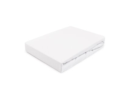 Jersey prostěradlo s gumou 80x160 001 bílé Darymex